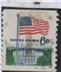 Stamps United States -  Banderas