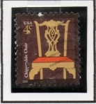 Stamps Spain -  Silla