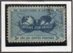 Stamps Spain -  Átomos para l' Política d' Paz