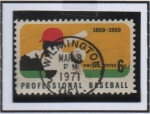 Sellos de America - Estados Unidos -  Centenario d' Beisbol