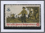 Stamps United States -  Bicentenario d' América. Tamborilero
