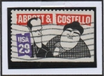 Stamps United States -  Bud Abbott y Lou Costelo