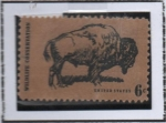 Stamps United States -  Bufalo Americano