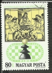 Stamps Hungary -  Alfil ajedrez