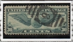Stamps United States -  Globo Alado