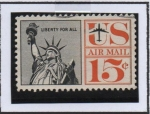Stamps United States -  Estatua d' Livertad
