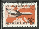 Stamps Hungary -  TU-154