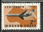 Stamps Hungary -  IL-62