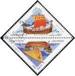 Stamps Asia - Afghanistan -  Barcos