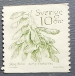 Stamps : Europe : Sweden :  Acer platanoides