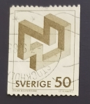 Stamps : Europe : Sweden :  Figura imposible