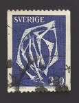 Stamps : Europe : Sweden :  Esculturas