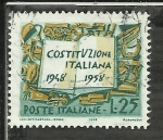 Stamps : Europe : Italy :  Constituzione Italiana