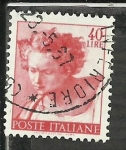 Stamps Italy -  Michelangelo