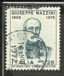 Sellos de Europa - Italia -  Giuseppe Mazzini