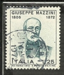 Stamps Italy -  Giuseppe Mazzini