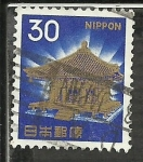 Sellos de Asia - Jap�n -  Templo