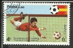 Stamps : Asia : Laos :  España-82