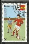 Stamps Laos -  España-82