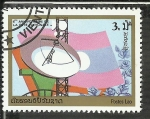 Stamps Laos -  6en.Anniversaire de la Fete Nationale