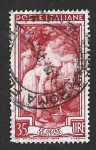 Stamps Italy -  560 - Recogedora de Aceitunas