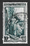 Stamps Italy -  673A - Trabajador de Cáñamo