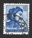 Sellos de Europa - Italia -  827 - Esclavo de Michelangelo