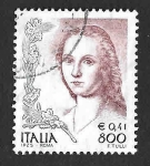 Stamps Italy -  2231 - Dama