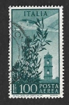 Stamps Italy -  C123 - Avión