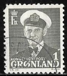 Stamps : Europe : Greenland :  Groenlandia-cambio
