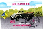 Stamps North Korea -  COCHE DE ÈPOCA