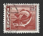 Stamps Iceland -  224 - Bacalao del Atlántico