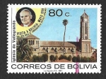 Stamps Bolivia -  766 - Catedral de Vallegrande