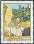 Stamps Hungary -  October by Károly Ferenczy