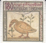 Stamps : Africa : Tunisia :  mosaico 