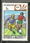 Stamps Maldives -  Alemania-74