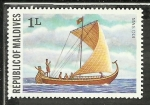 Stamps Maldives -  Mas Odi