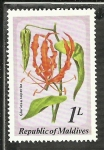 Stamps : Asia : Maldives :  Gloriosa Superba