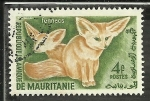 Stamps Mauritania -  Fennecs