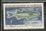 Sellos de Africa - Mauritania -  Mugil Cephalus