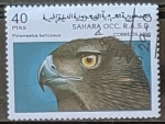 Stamps Spain -  Polemaetus bellicosus