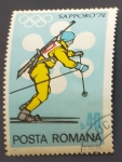 Stamps Romania -  Sapporo 72
