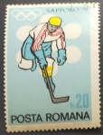 Stamps Romania -  Sapporo 72