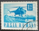 Stamps : Europe : Romania :  Helicóptero