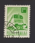 Stamps : Europe : Romania :  Tren 2