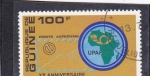 Stamps Guinea -  X Aniversario Unión Postal Africa 