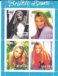 Stamps : Europe : Russia :  BRITNEY SPEARS