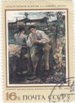 Sellos de Europa - Rusia -  PINTURA-campesinos