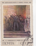 Stamps Russia -  PINTURA- LENIN