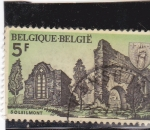 Stamps Belgium -  Ruinas Abadía de Soleilmont